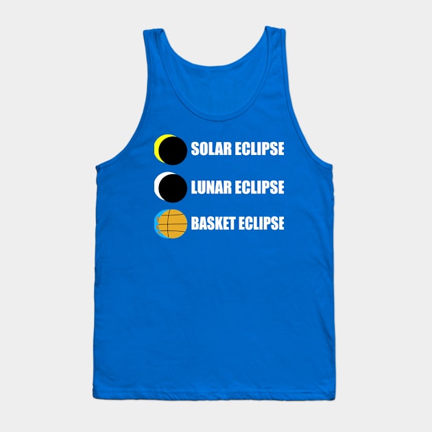 Basketball Eclipse Tank Top by TeeArts